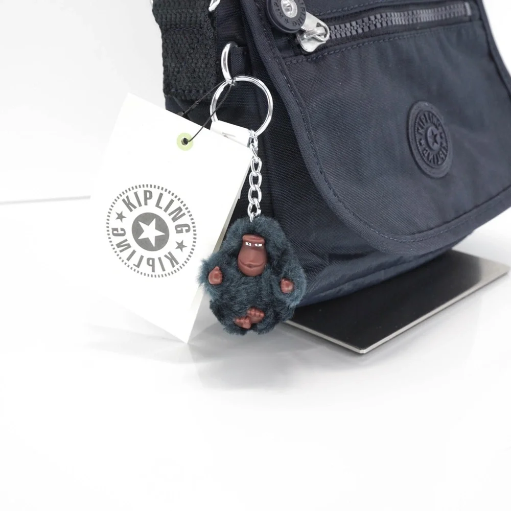 Kipling Sabian Crossbody Mini Shoulder Bag Polyamide AC8280 True Blue Tonal NWT - Picture 9 of 10